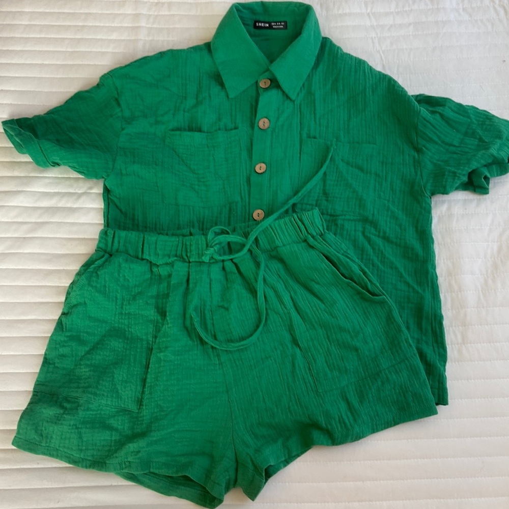Shein short set